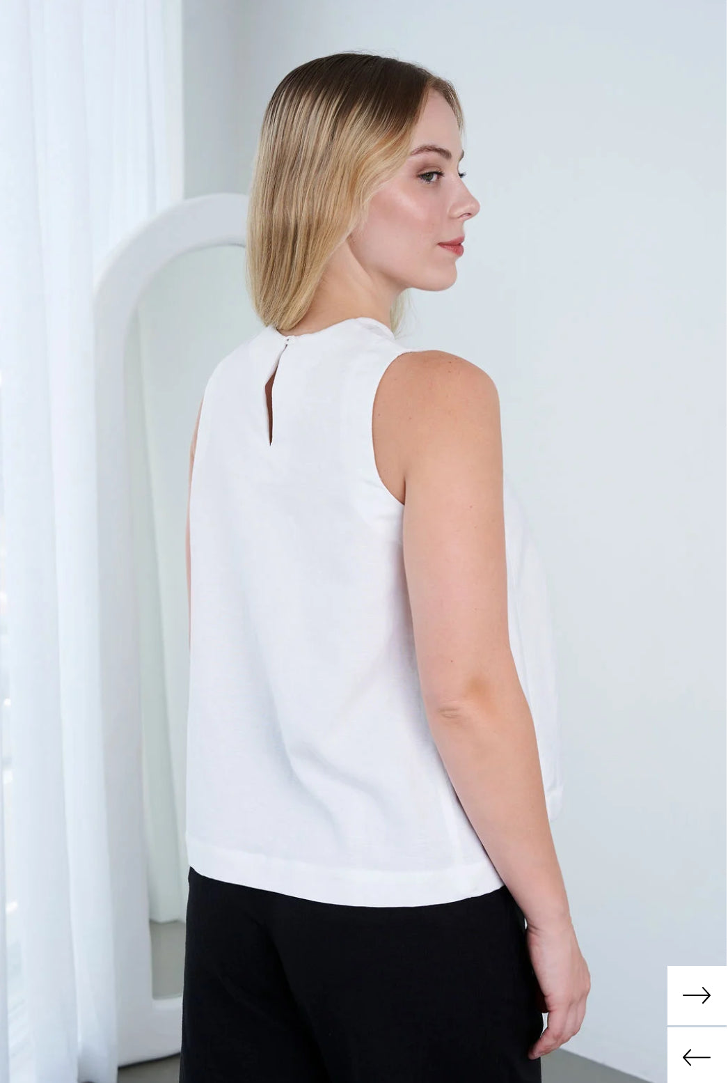 Ladies’ Hemp Sleeveless Top /Singlet - Various Colours