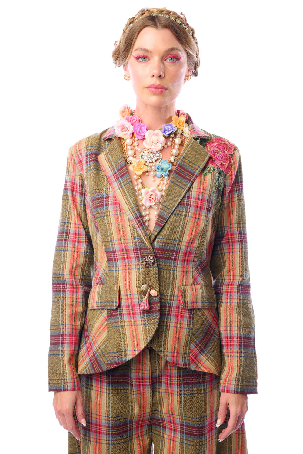 Aratta - Season Statement Blazer - Military