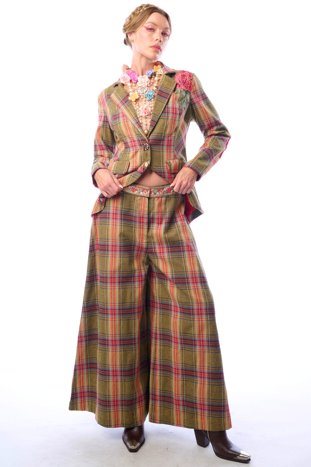 Aratta - Season Statement Blazer - Military