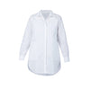 Luukaa Poplin Cotton Long Shirt - White