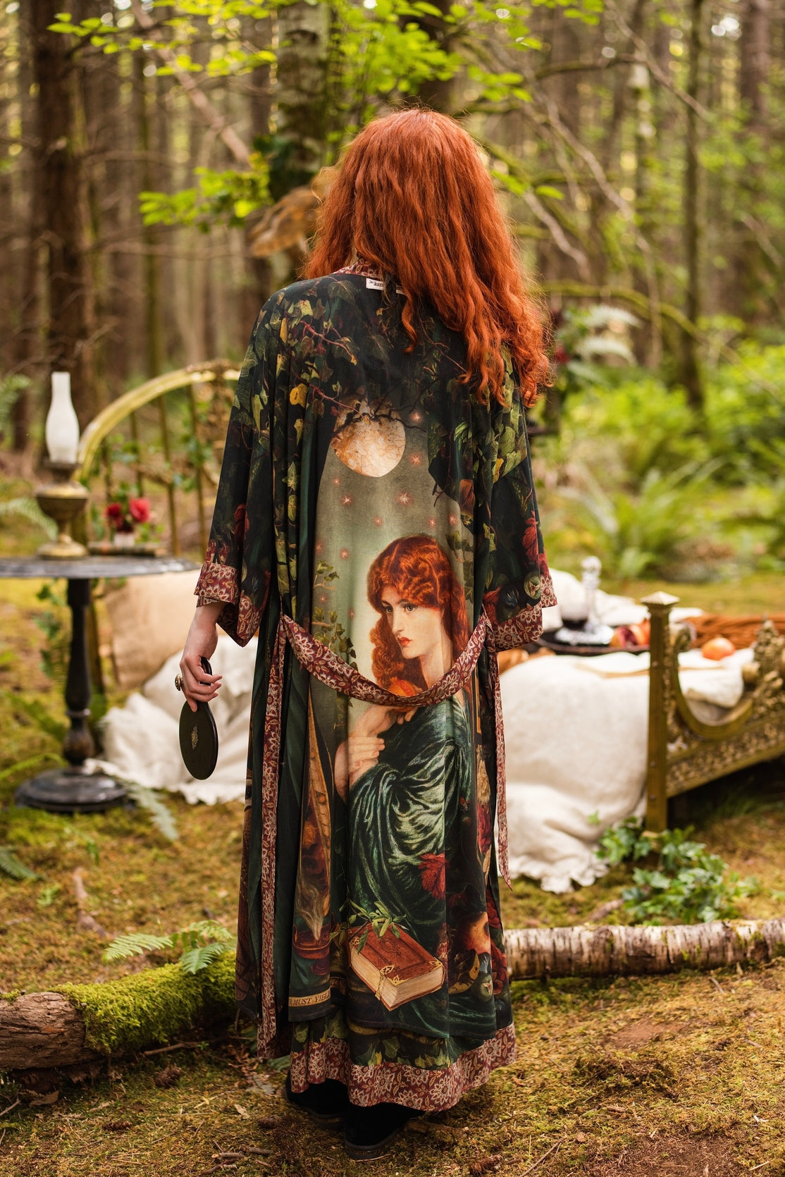 Market Of Stars - Solstice - Opera Duster Kimono Duster Robe - Persephone & Moon