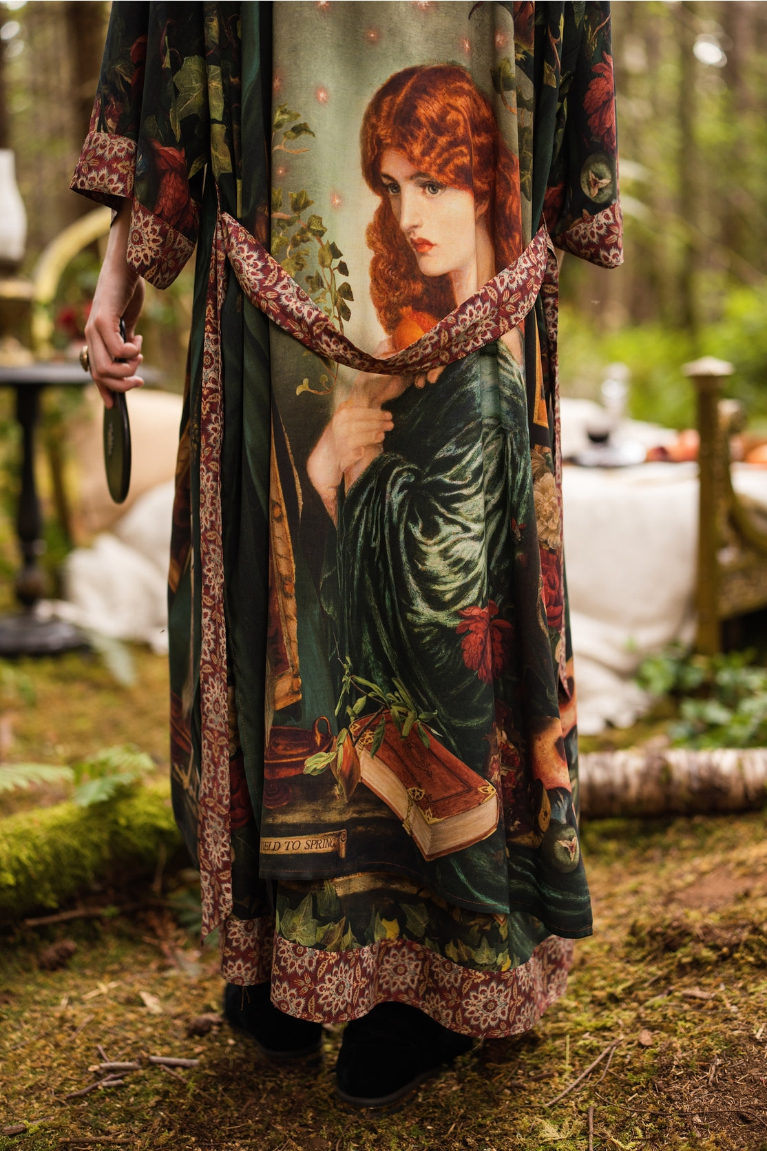 Market Of Stars - Solstice - Opera Duster Kimono Duster Robe - Persephone & Moon