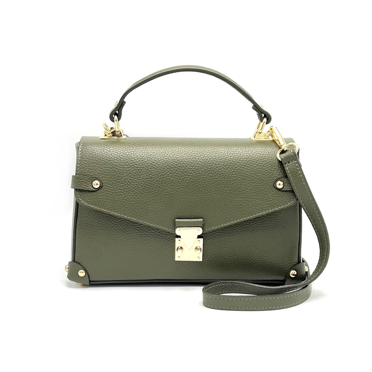 Genuine Leather Italian Shoulder Bag - Various Colours