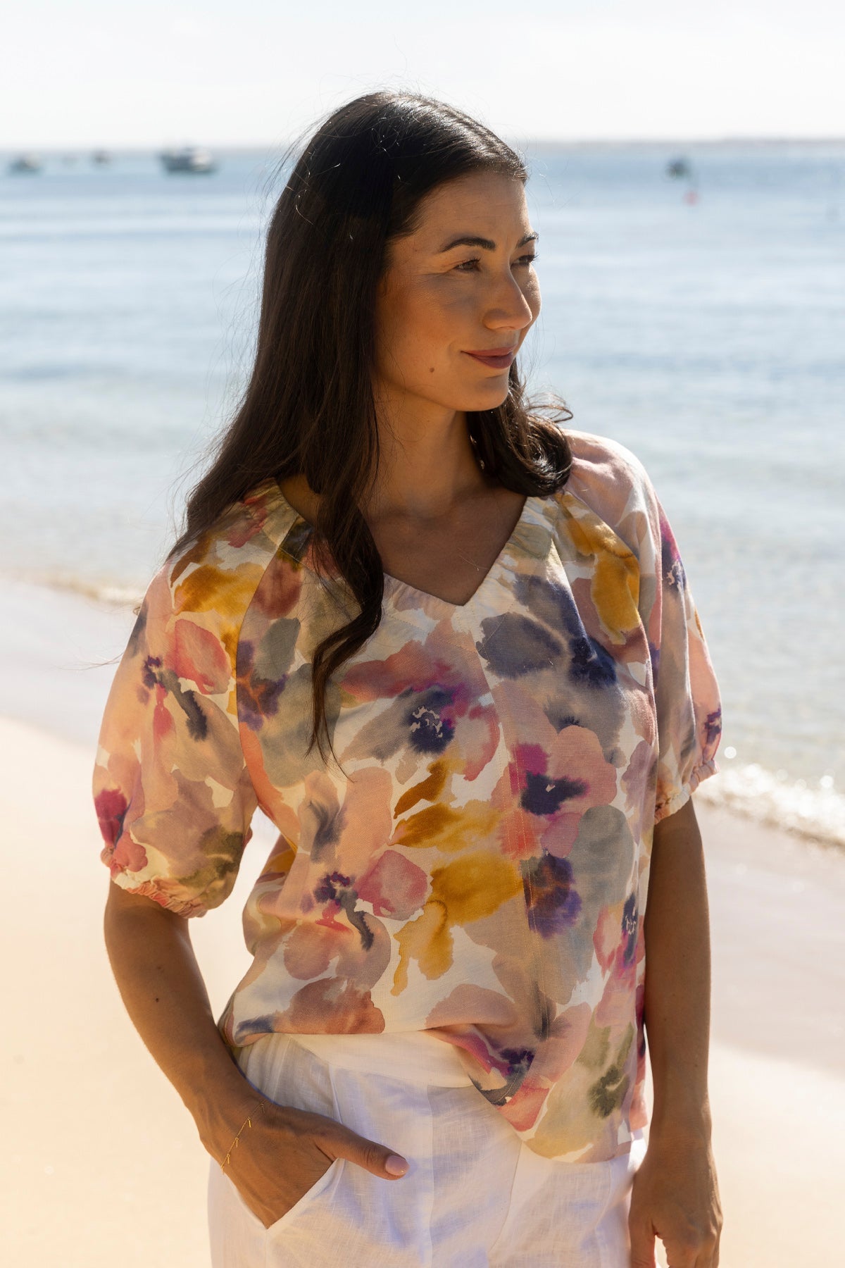 JUMP Clothing - Soft Blossom Top - Multi