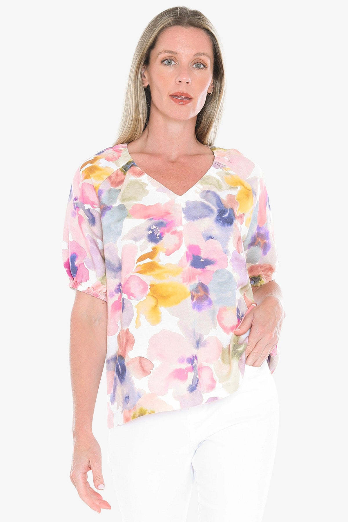 JUMP Clothing - Soft Blossom Top - Multi