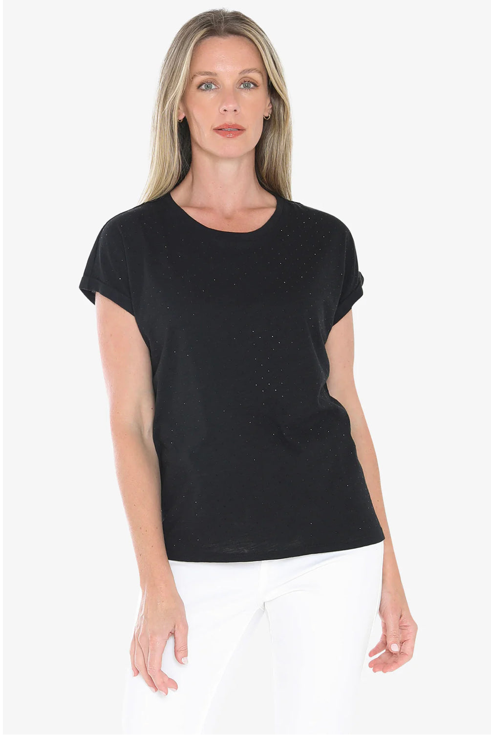 JUMP Clothing - Diamante Tee - Black