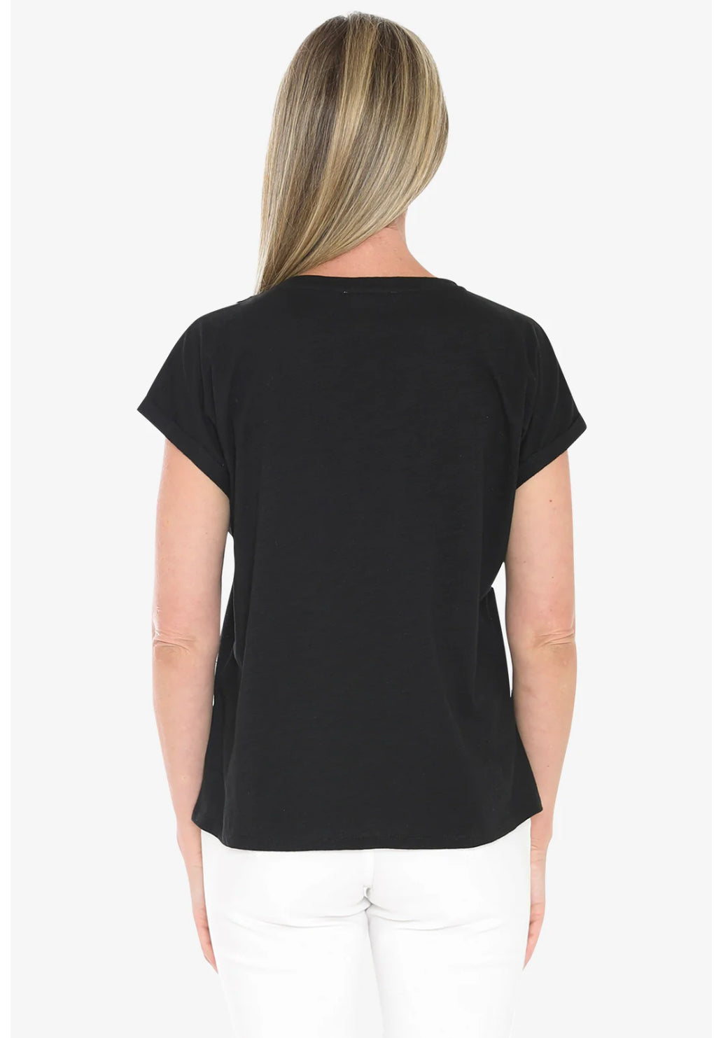 JUMP Clothing - Diamante Tee - Black