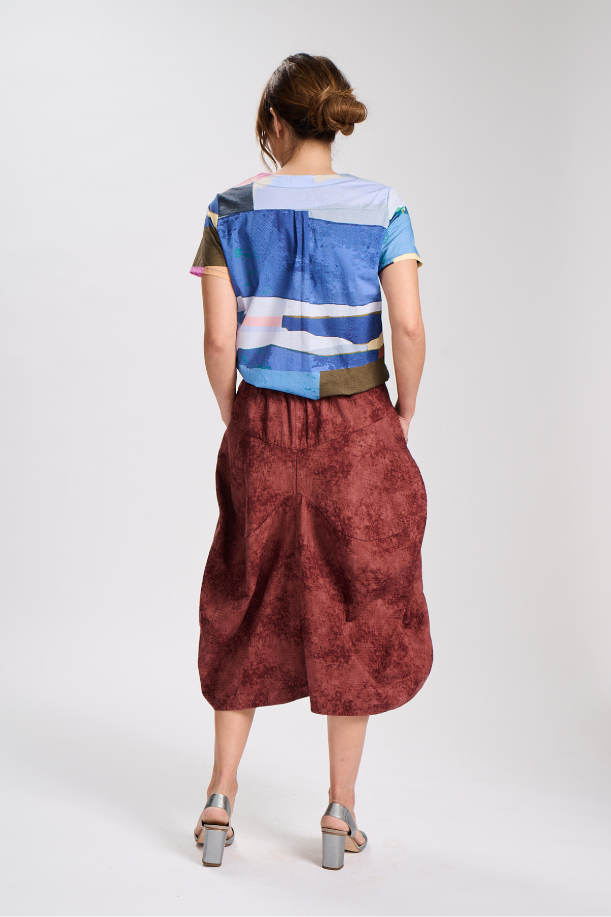 Olga De Polga - Milwaukee Velatura - Cotton Skirt - Blush