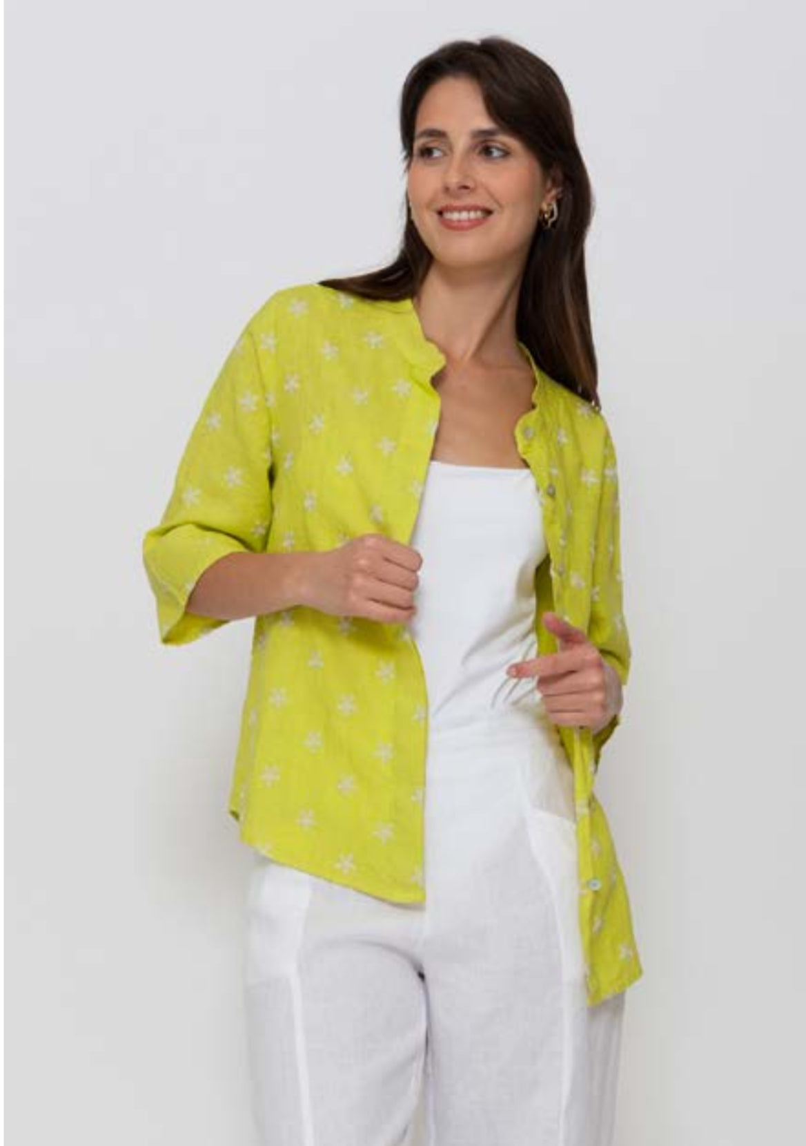 Blueberry Italy Embroidery Blouse/ Shirt - Various Colours