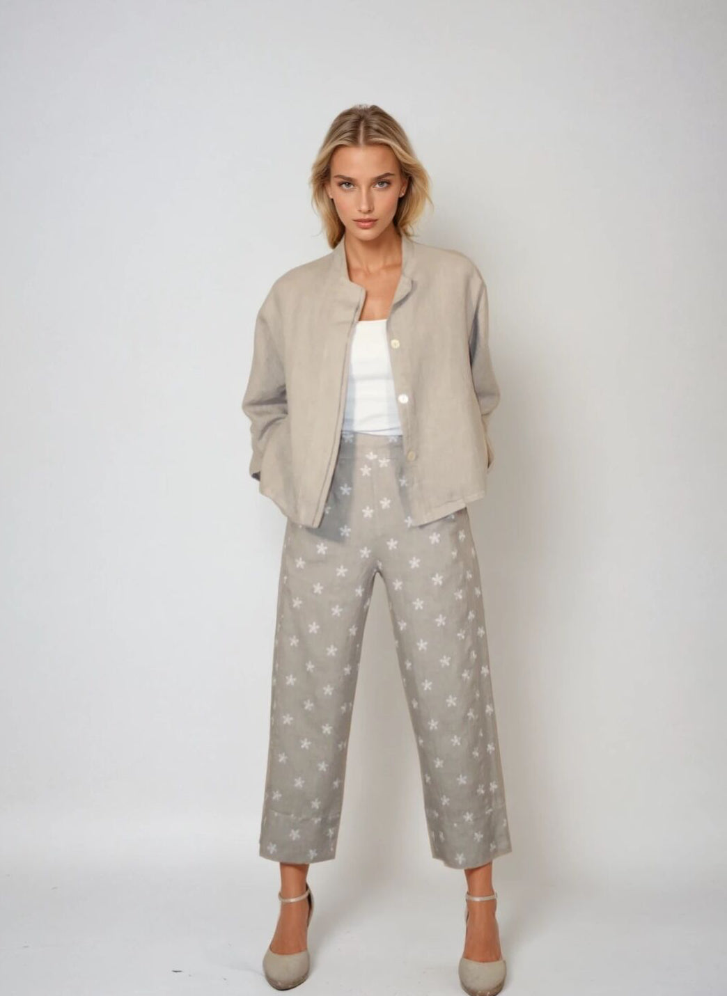 Blueberry Italia - Magyar - Linen Jacket - Various Colours