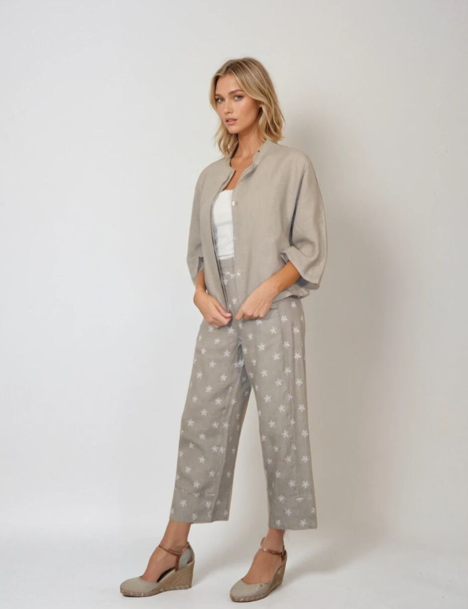 Blueberry Italia - Magyar - Linen Jacket - Various Colours