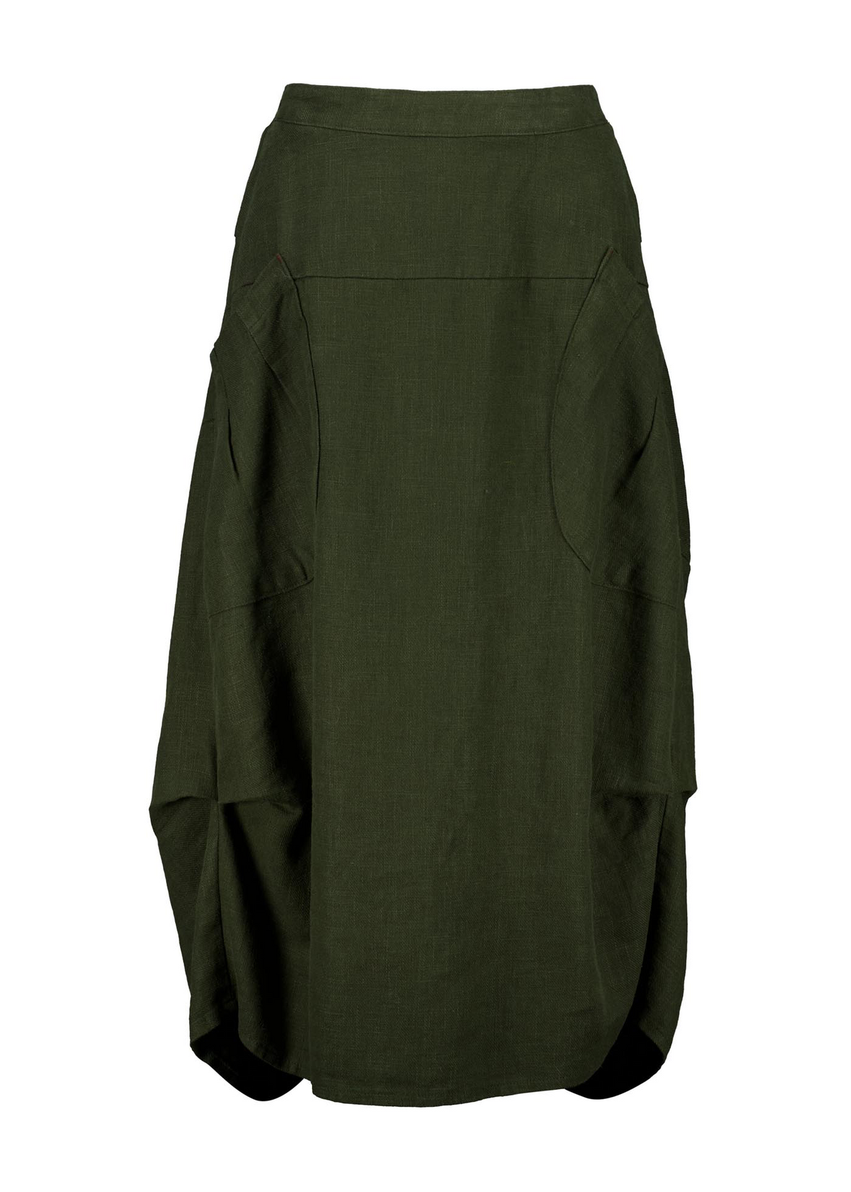 Olga De Polga - Milwaukee Fiesta - Slub Linen Skirt