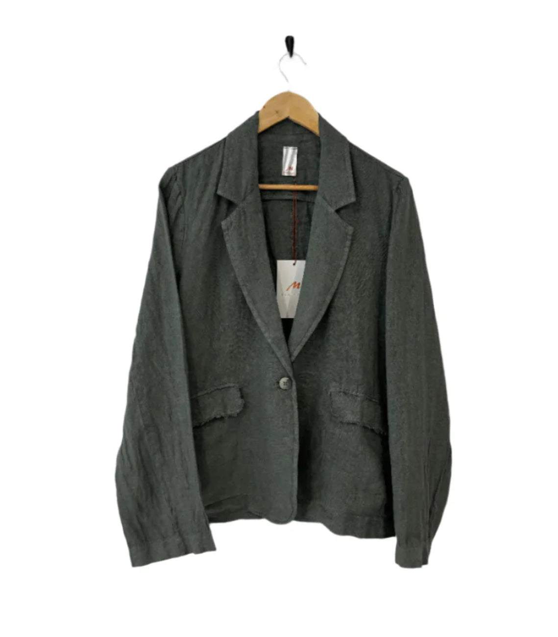 Montaigne - Saint-Cloud Relaxed Fit Linen Blazer with Raw Seams - Various Colours