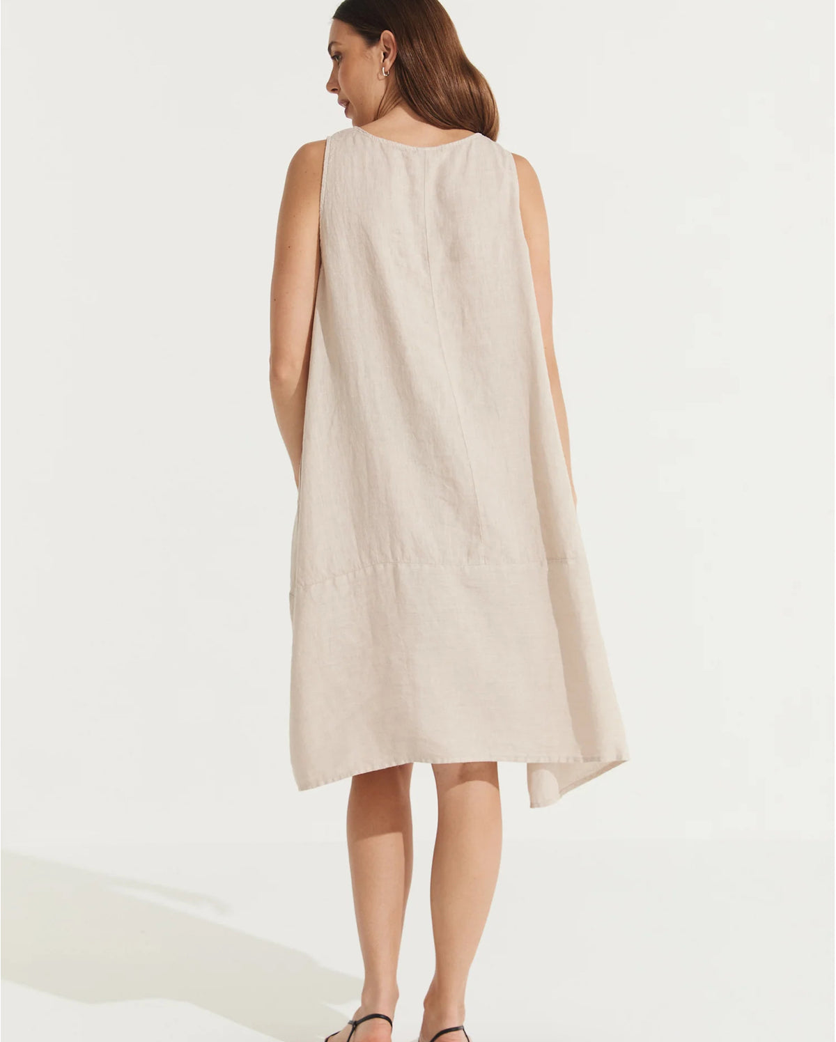 Montaigne - Sara - Sleeveless Linen Dress - Various Colours