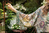 Love Grows Wild Floral Bamboo Cropped Kimono with Bees