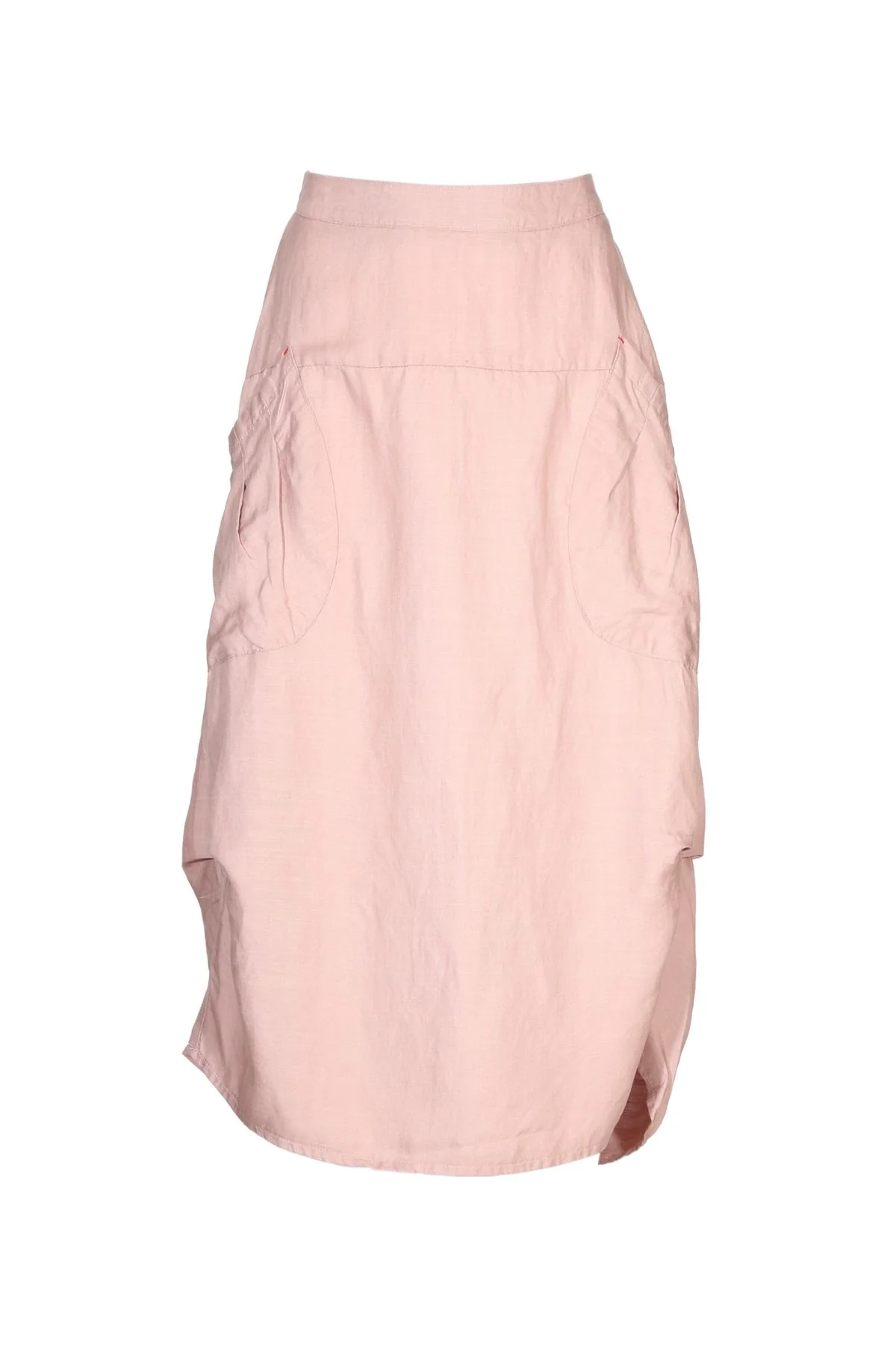 Olga De Polga - Milwaukee Solenne - Linen/Tencel Skirt - Pink