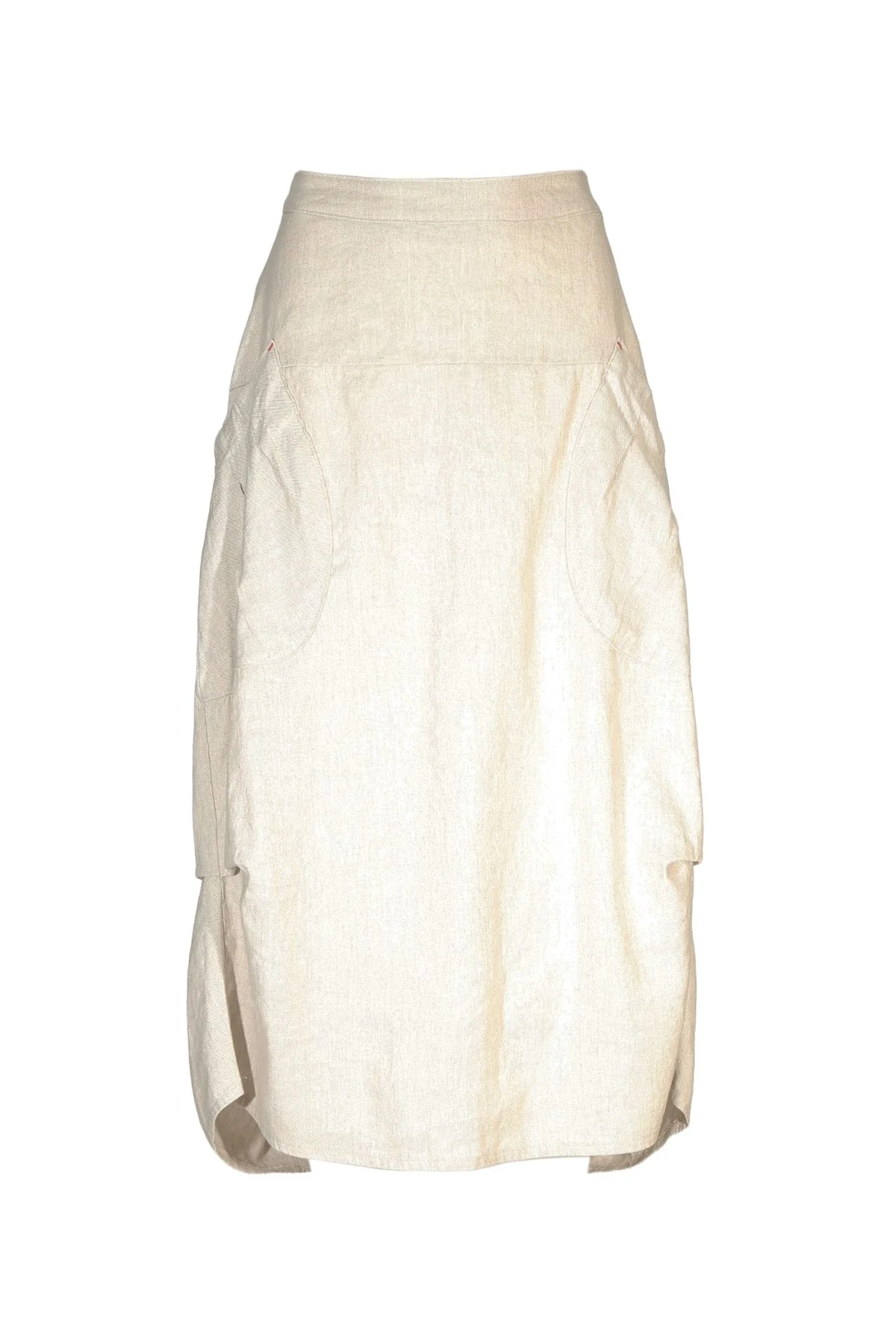 Olga De Polga - Milwaukee Venice - Beach Skirt in Linen - Oat