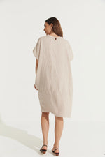 Montaigne ‘Eliza’ Slimline Italian Linen Dress - Various Colours