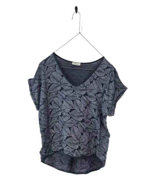 Frederic Italian Linen T-shirt With A Beautiful Leaf Print - Various Colours