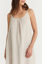 Montaigne ‘Virginie’ Linen Maxi Dress with Side Splits - Various Colours