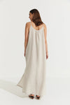 Montaigne ‘Virginie’ Linen Maxi Dress with Side Splits - Various Colours