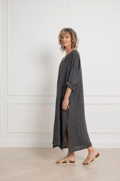 Montaigne - Sophie - Linen Kaftan Linen Dress - Various Colours