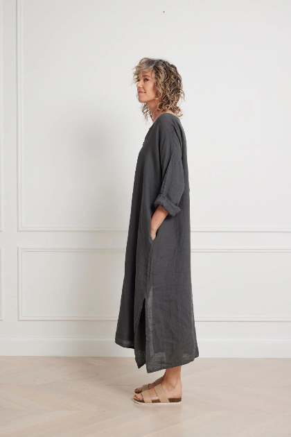 Montaigne - Sophie - Linen Kaftan Linen Dress - Various Colours