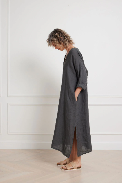 Montaigne - Sophie - Linen Kaftan Linen Dress - Various Colours