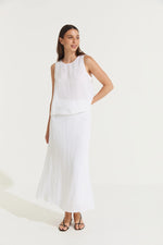 Montaigne ‘Francie’ Full-Length Linen Maxi Skirt - Various Colours