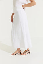 Montaigne ‘Francie’ Full-Length Linen Maxi Skirt - Various Colours