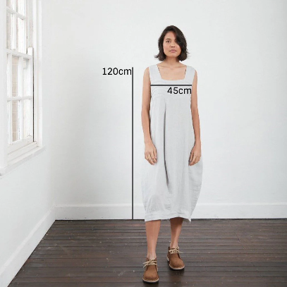 Montaigne - Aurelie - Casual Italian Linen Dress - Various Colours