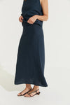 Montaigne ‘Francie’ Full-Length Linen Maxi Skirt - Various Colours