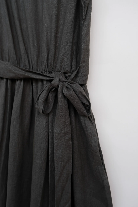 Montaigne - Alba - French Linen Tie-Waist Jumpsuit - Various Colours