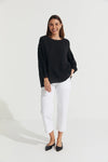 Montaigne ‘Gina’ Linen Long Sleeve Top - Various Colours