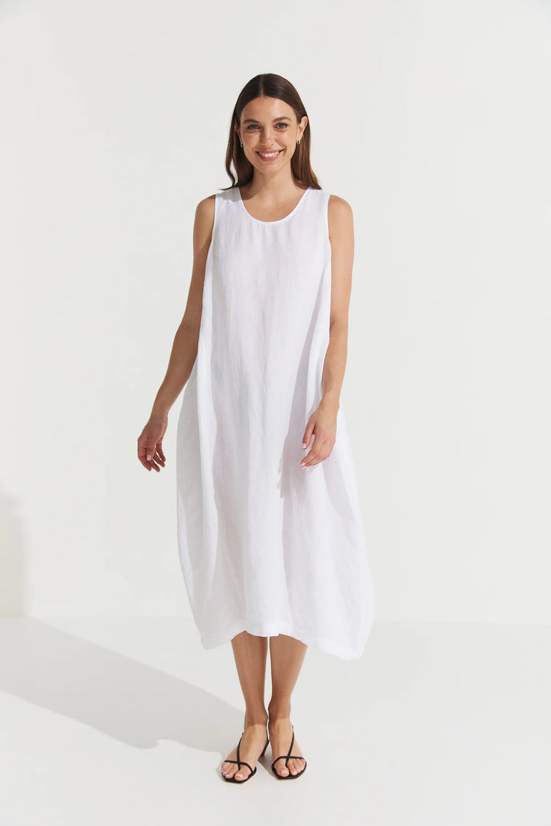 Montaigne ‘Cleo’ Linen Tulip Dress - Various Colours