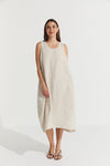 Montaigne ‘Cleo’ Linen Tulip Dress - Various Colours