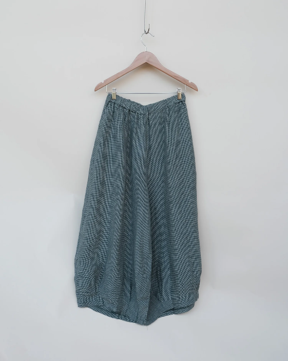 Montaigne - Eadie - Linen Pants in Fine Houndstooth - Various Colours