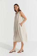 Montaigne ‘Cleo’ Linen Tulip Dress - Various Colours