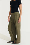 Montaigne ‘Charlotte’ Pleated Wide Leg Linen Pants - Various Colours