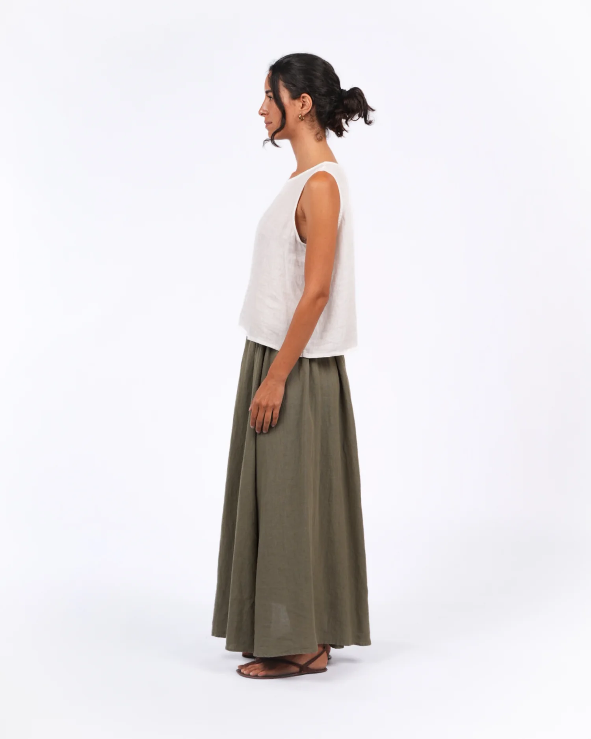 Montaigne - Lucie - Linen Maxi Skirt - Various Colours