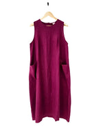 Montaigne ‘Remy’ Italian Linen Dress With Deep Front Pockets - Various Colours