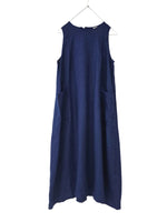 Montaigne ‘Remy’ Italian Linen Dress With Deep Front Pockets - Various Colours