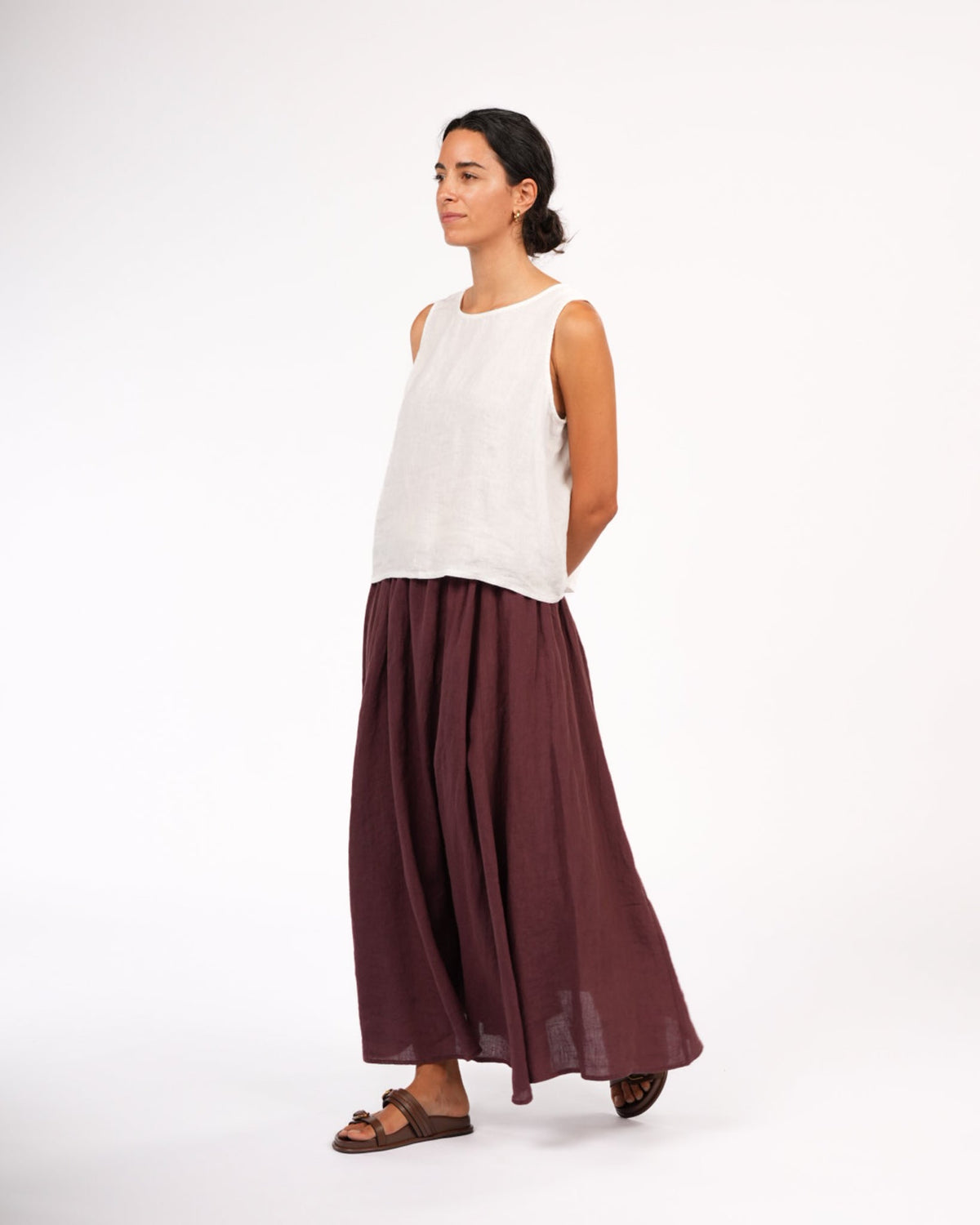 Montaigne - Lucie - Linen Maxi Skirt - Various Colours