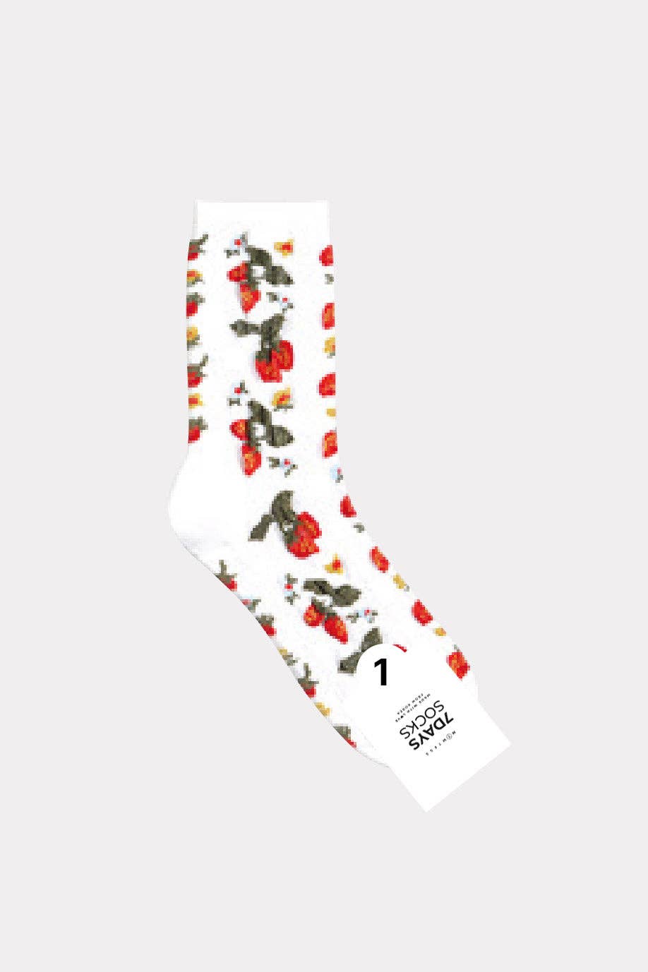 Women's Crew Multi Flower Socks