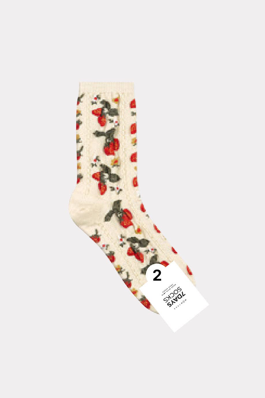 Women's Crew Multi Flower Socks