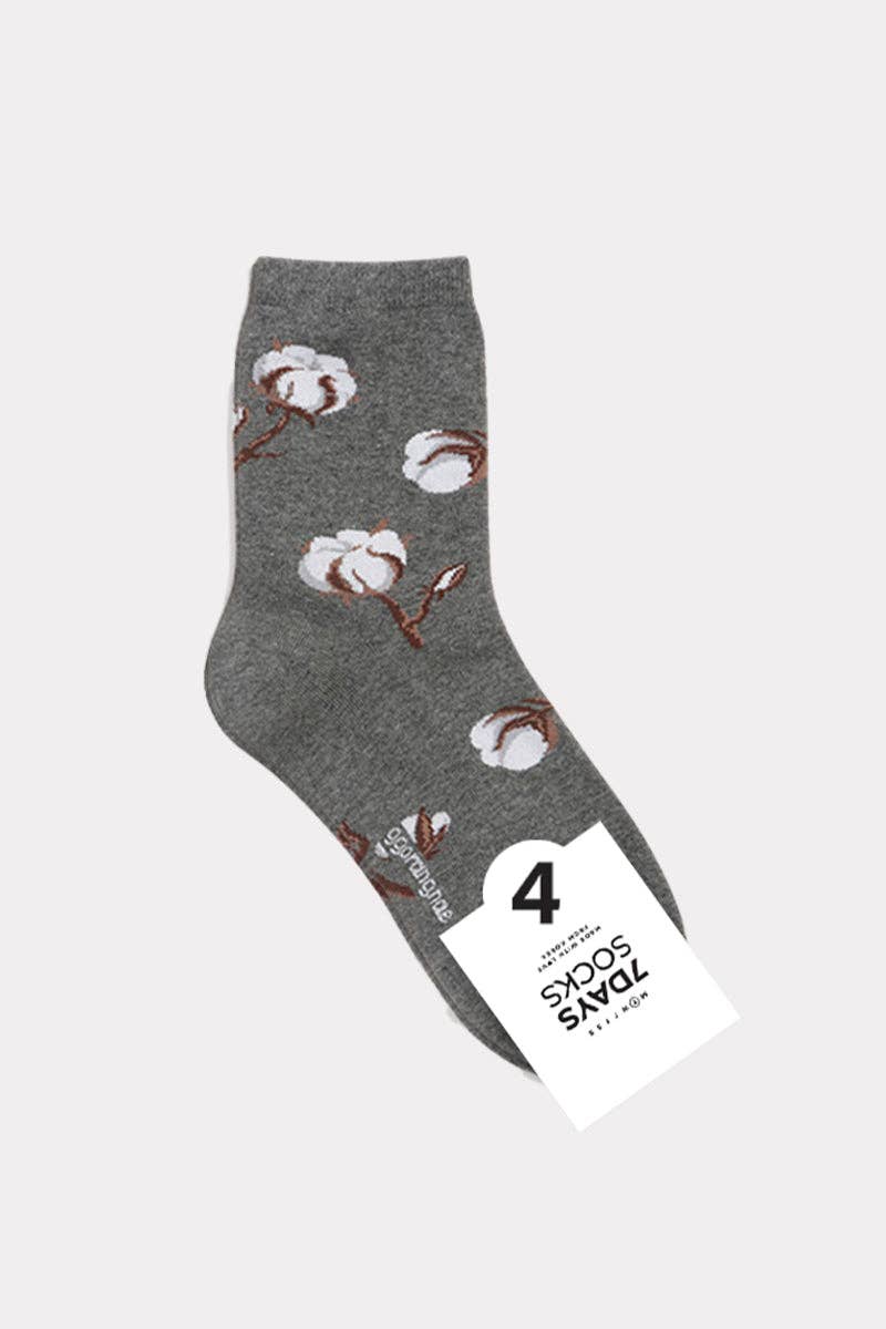 Women's Crew Botanical Socks