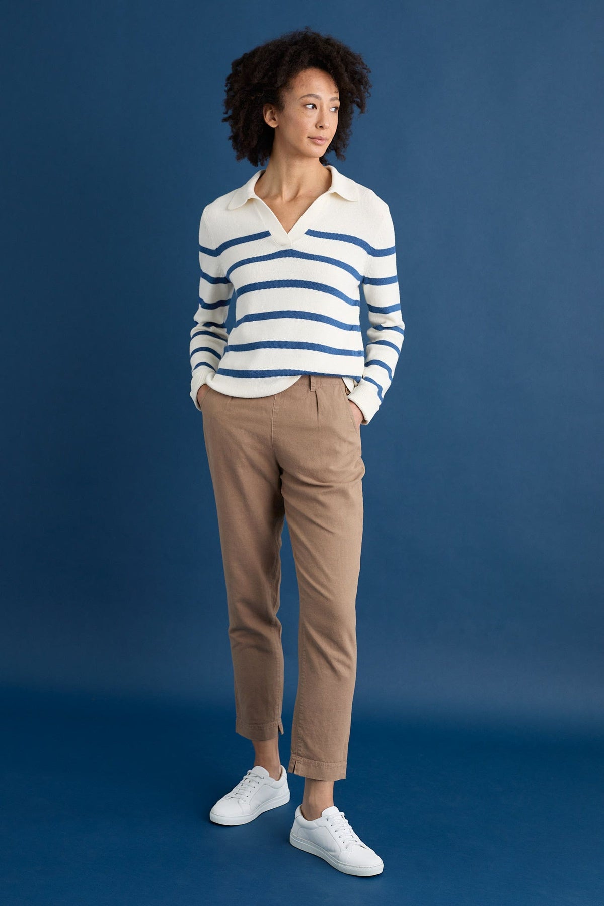 Seasalt Cornwall ‘Nanterrow’ Trouser - Siltstone - LAST ONE - Size 14