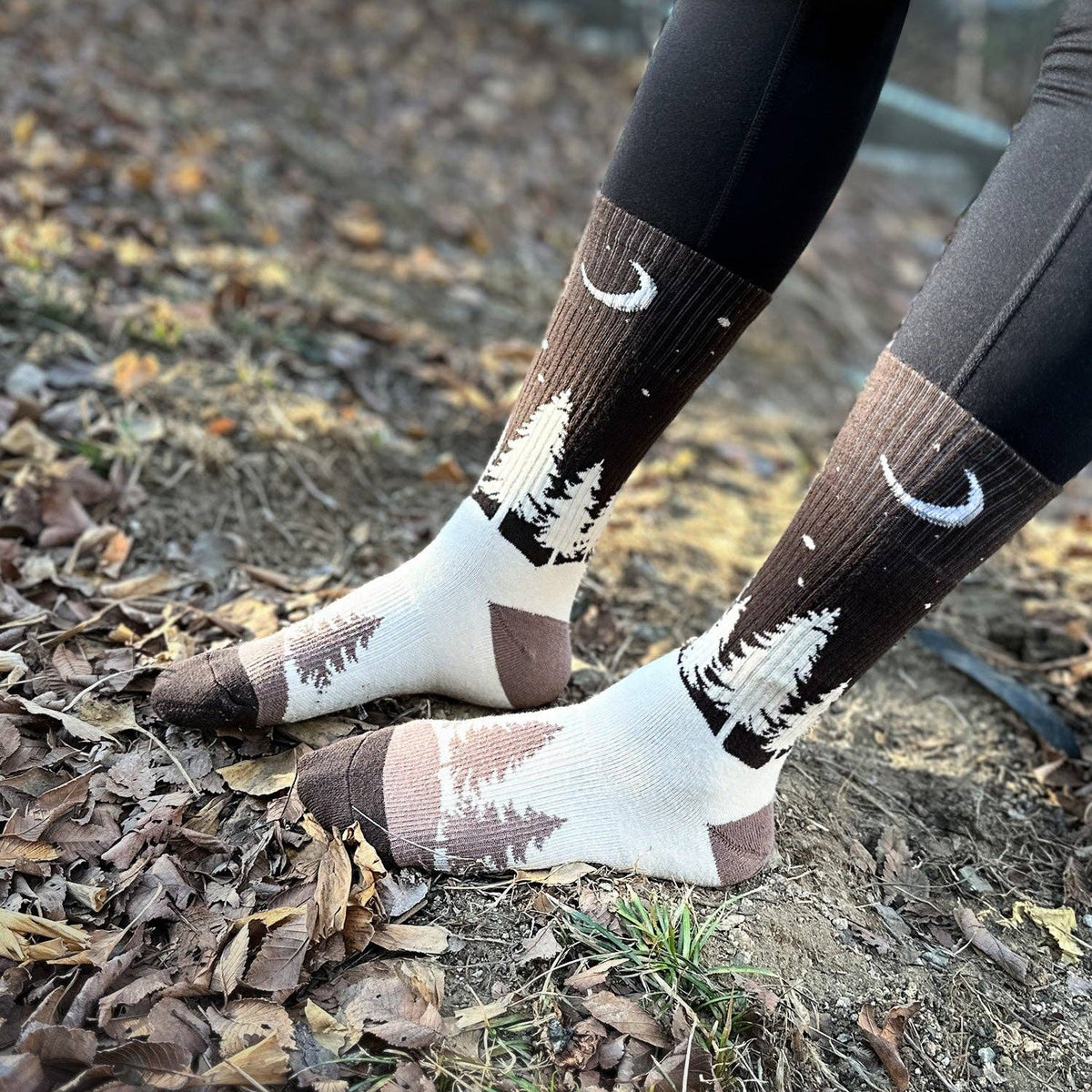 Women's Crew Cushioned Hiking  Cotton Socks