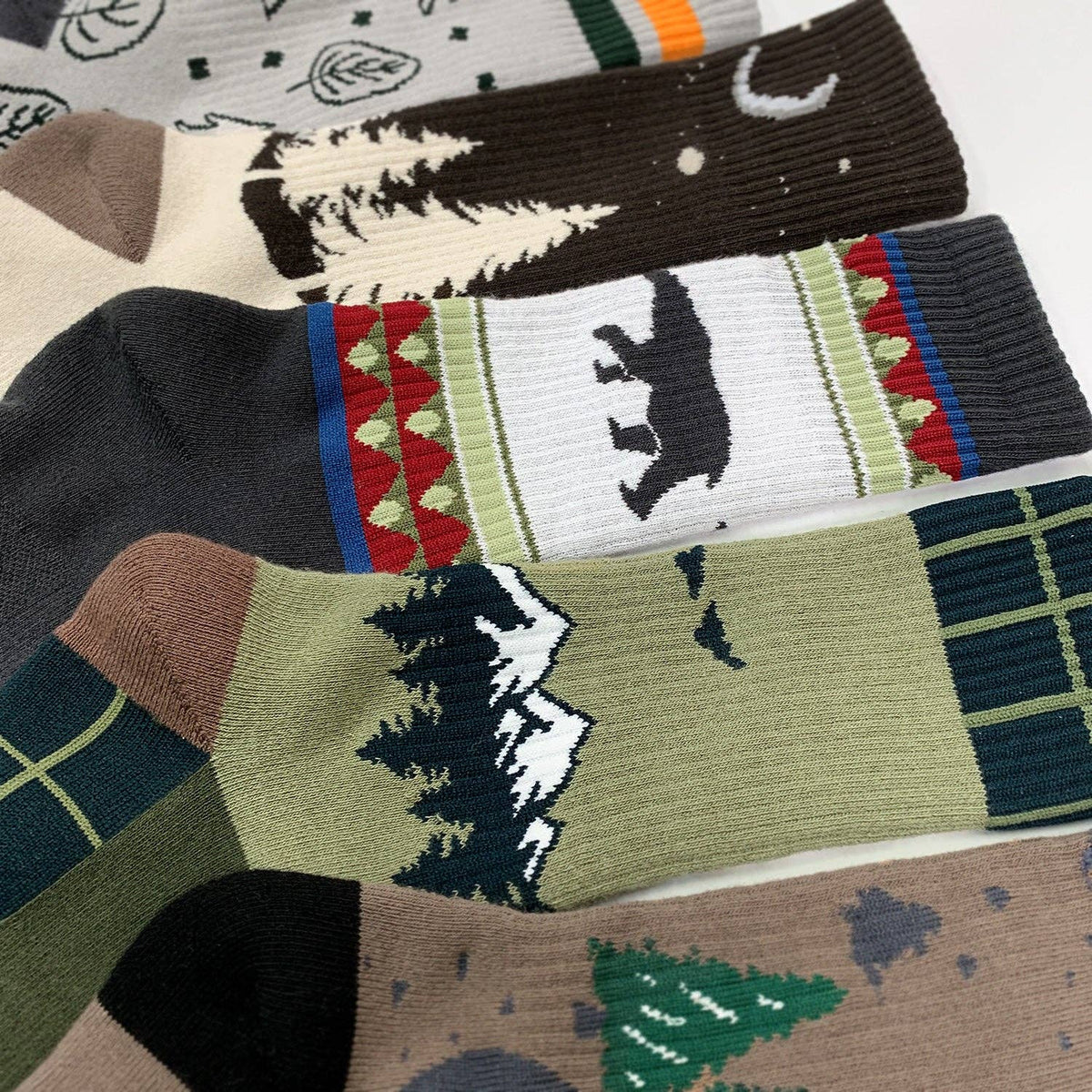 Women's Crew Cushioned Hiking  Cotton Socks