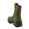 Fly London 'Egli' Velcro Suede Ankle Boots - Aspen Green